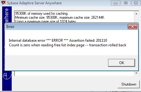 ϵͳSybase SQL Anywhere(ASA)ݿ޸